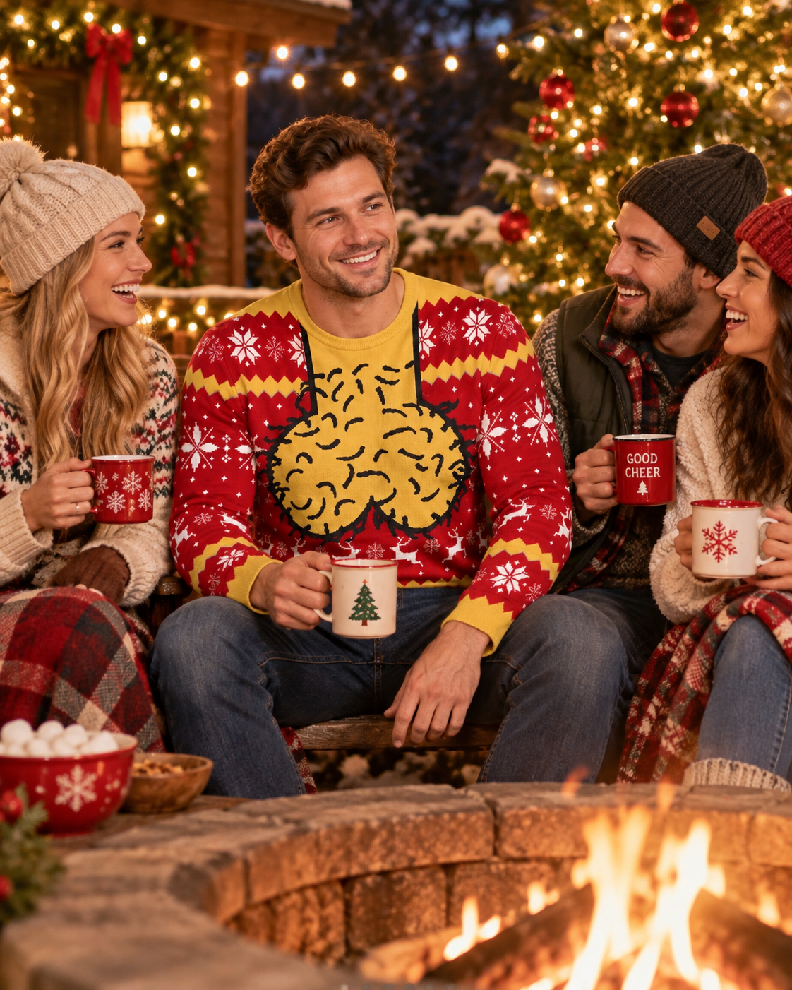 The Jingle Junk Sweater