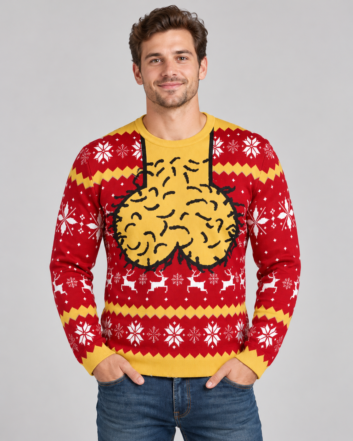 The Jingle Junk Sweater