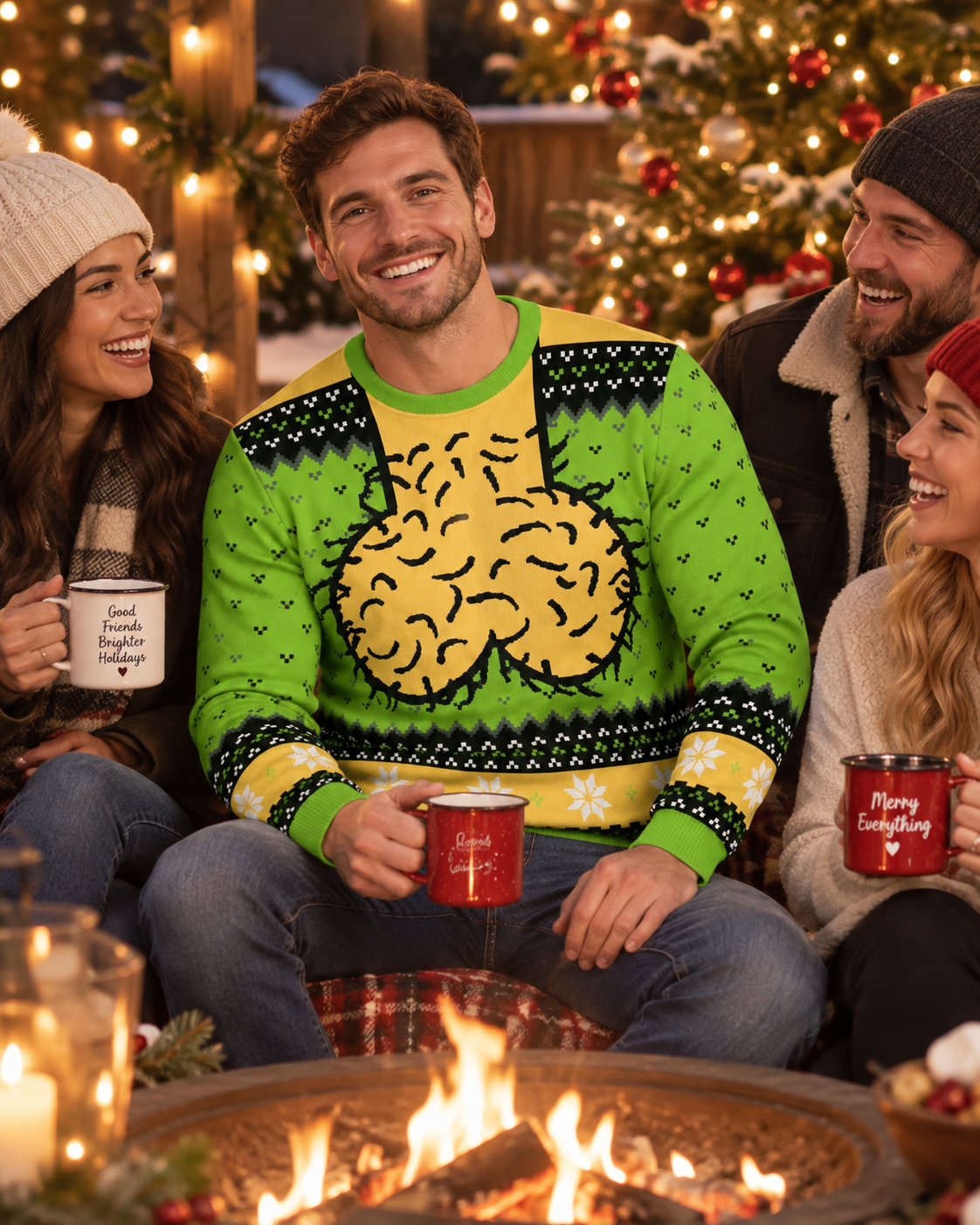 The Jingle Junk Sweater